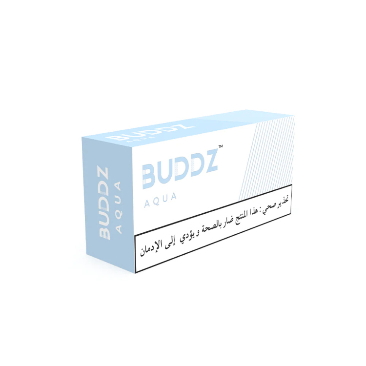 BUDDZ AQUA - Outer Heated Tobacco - Virginia with Blended Flavor 