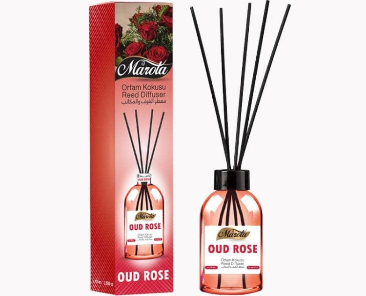 Air Frishner Sticks 110ml Turk, OUD ROSE