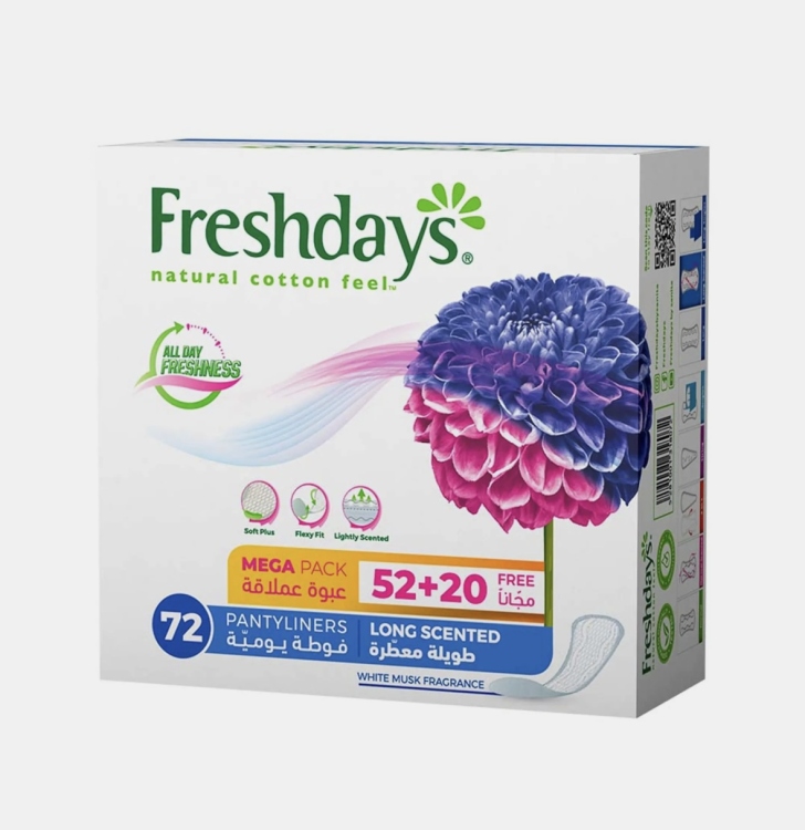 فوط يومية معطرة Freshdays 