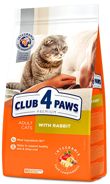 Club 4 paws Adult Cats ( With Rabbit ) 14kg