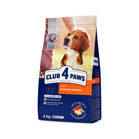 Club 4 paws Adult Dogs ( Medium Breeds ) 2kg