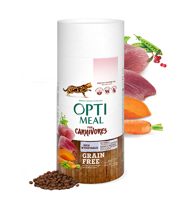 Opti meal Adult Cats Turkey & Veggies ( Grain Free ) 4kg