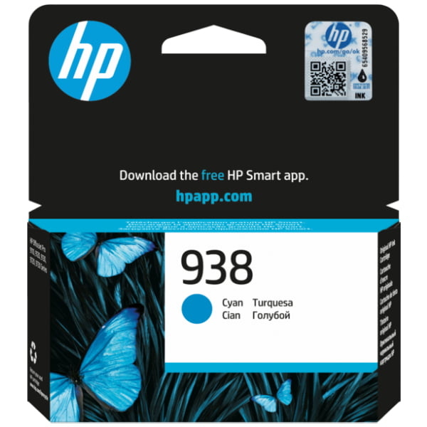 حبر HP 938 ازرق 