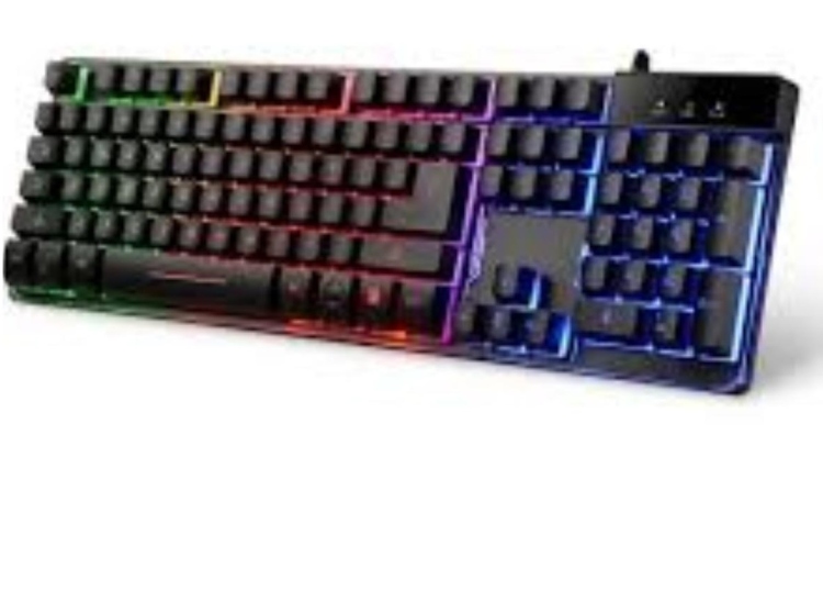 KEYBOARD GAMING ZYG-800 BLACK,RGB