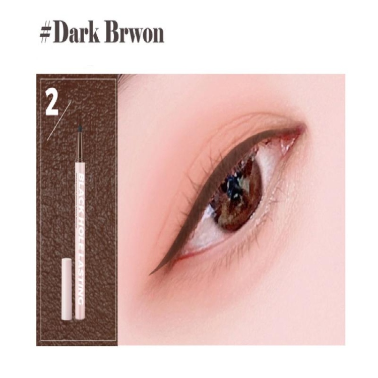 BLESSED MOON - Black Hole Lasting Waterproof Eyeliner /dark brown