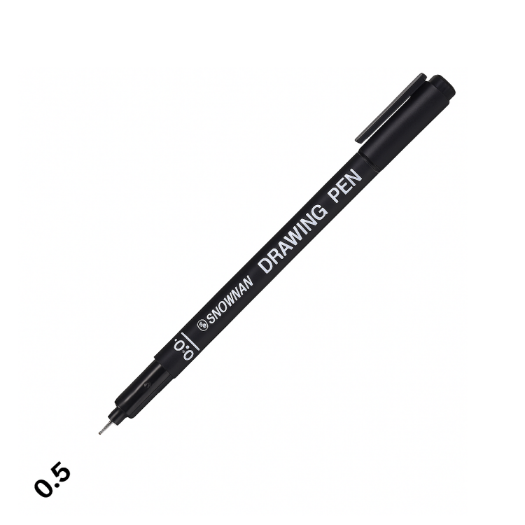 قلم رسم هندسي 0.5 اسود