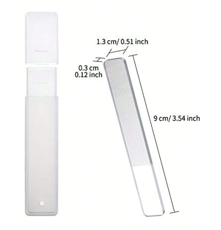 Professional Nano Glass Nail Files Strip