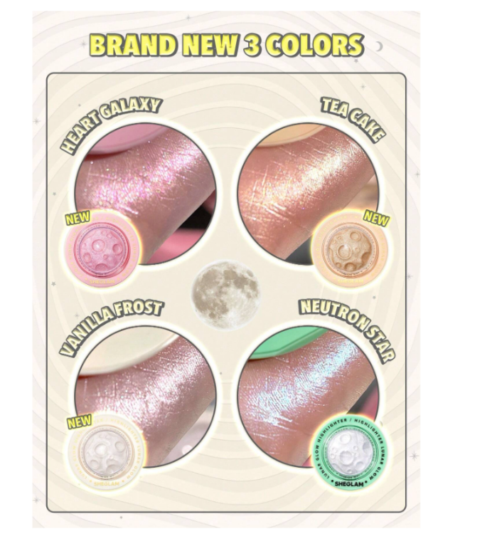 SHEGLAM, Lunar Glow Highlighter - Vanilla frost