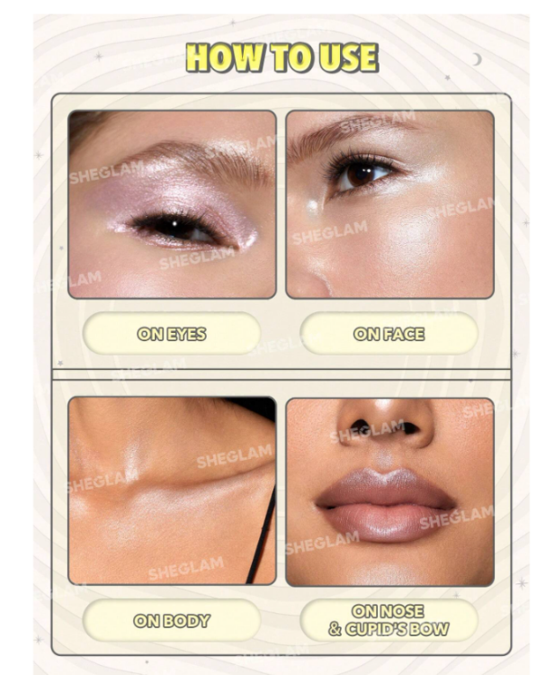 SHEGLAM, Lunar Glow Highlighter - Vanilla frost