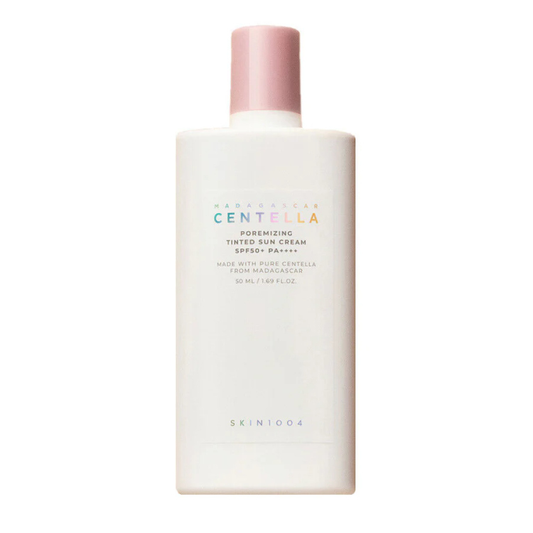Skin1004 – Madagascar Centella Poremizing Tinted Sun Cream SPF 50+ PA++++ واقي شمس لاخفاء المسامات 
