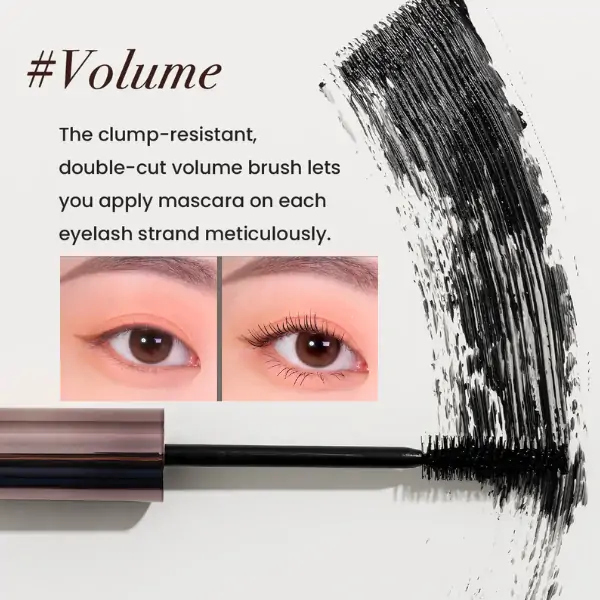 Heimish Dailism Smudge Mascara مسكارا الكوريه لرموش اطول واكثف