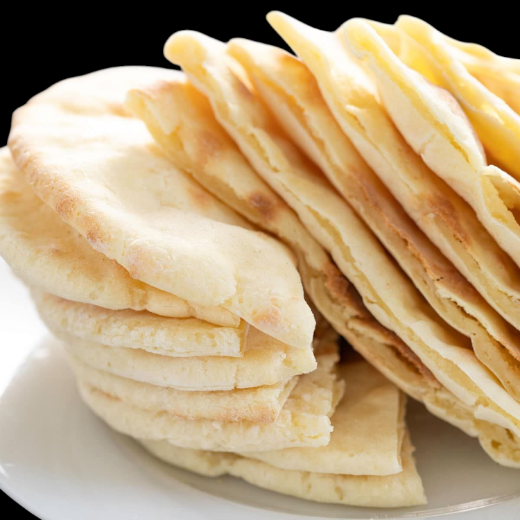 خبز ارز خالي جلوتين (مجمد)  10 خبزات 