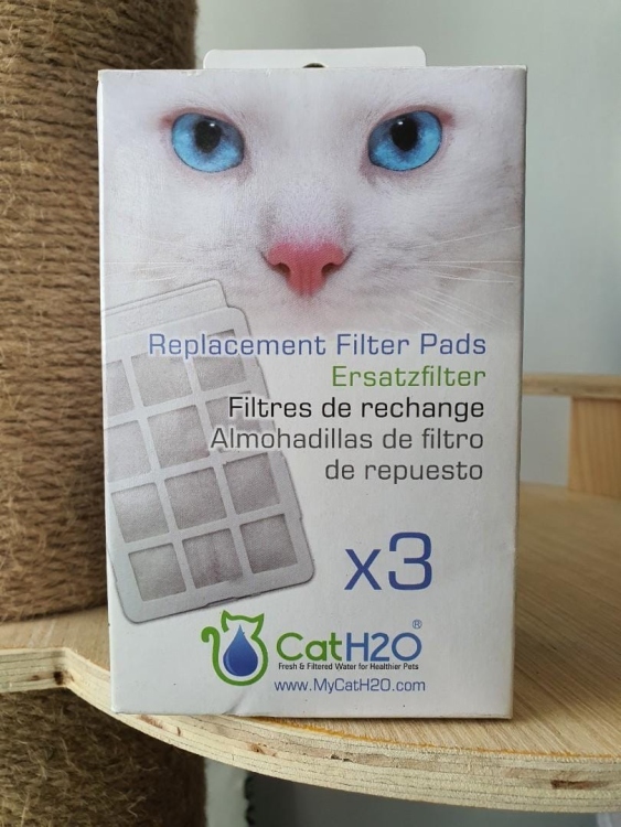 فلاتر نافورة ماء CatH2O عدد 3