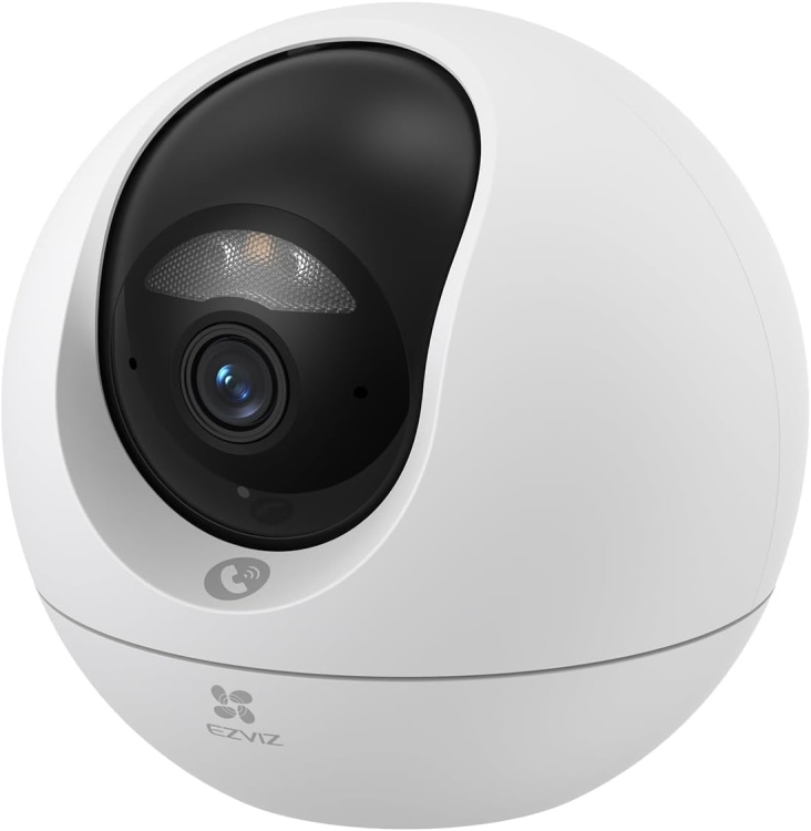 EZVIZ C6C 8MP 4K INDOOR 360 WI-FI 6 2.4GHZ UP TO 512GB CAMERA