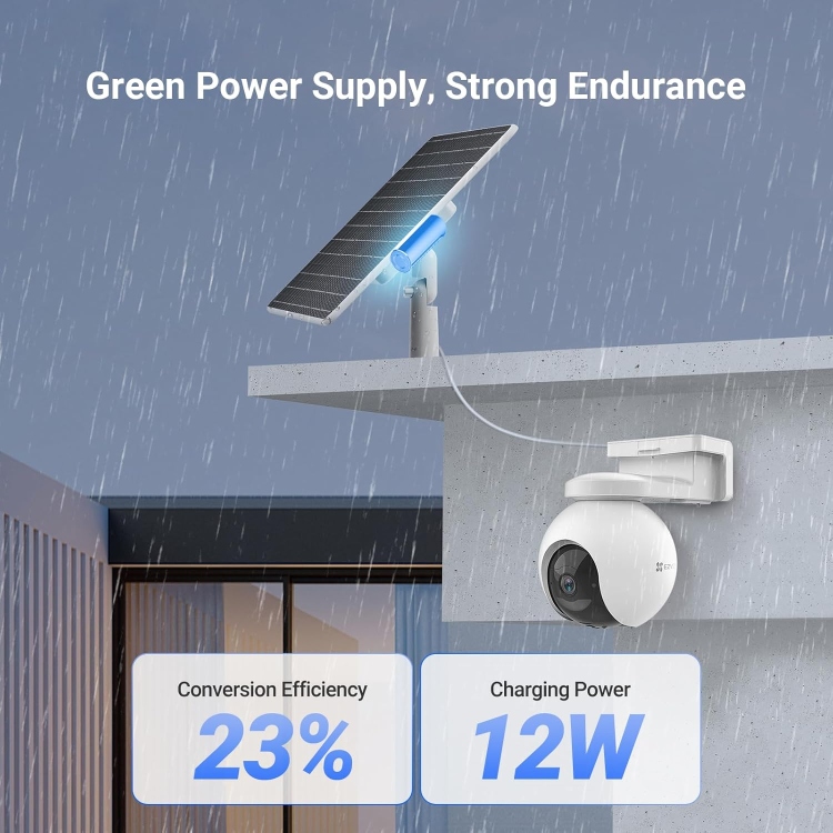 EZVIZ 12W 10AH BATTERY SOLAR PANEL