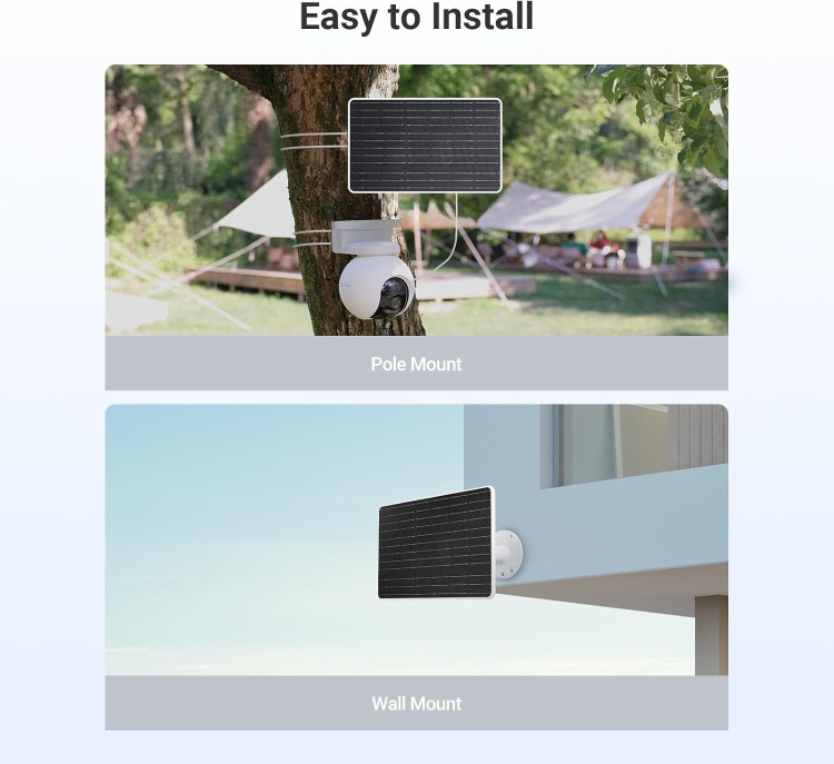EZVIZ 12W 10AH BATTERY SOLAR PANEL