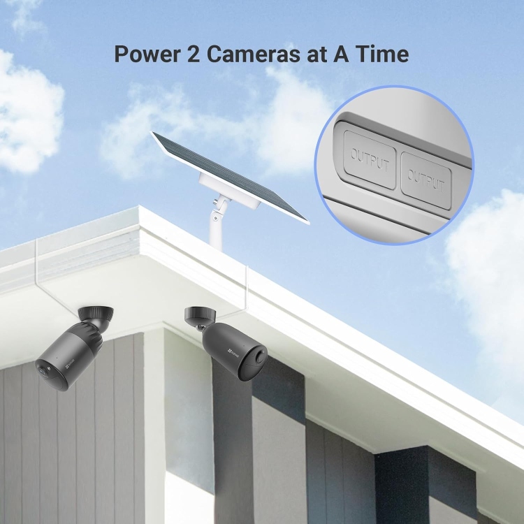 EZVIZ 12W 10AH BATTERY SOLAR PANEL