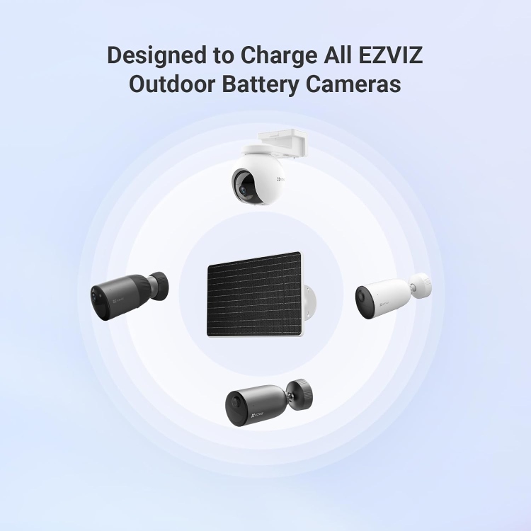 EZVIZ 12W 10AH BATTERY SOLAR PANEL