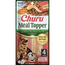 INABA CHURU COMPLETE & BALANCED TOPPER FOR DOGS