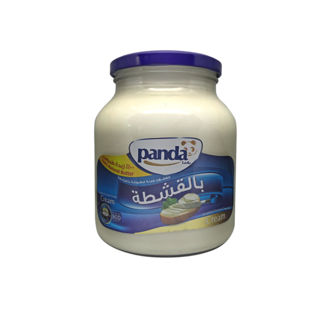 باندا جبنه دهن بالقشطه 500غم