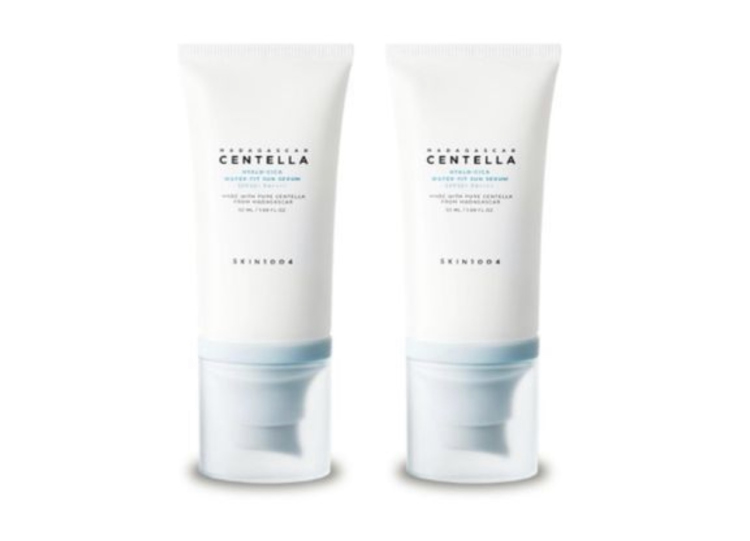 SKIN1004, Madagascar Centella Hyalu-Cica Water-Fit chemical  Sun Serum Twin Pack