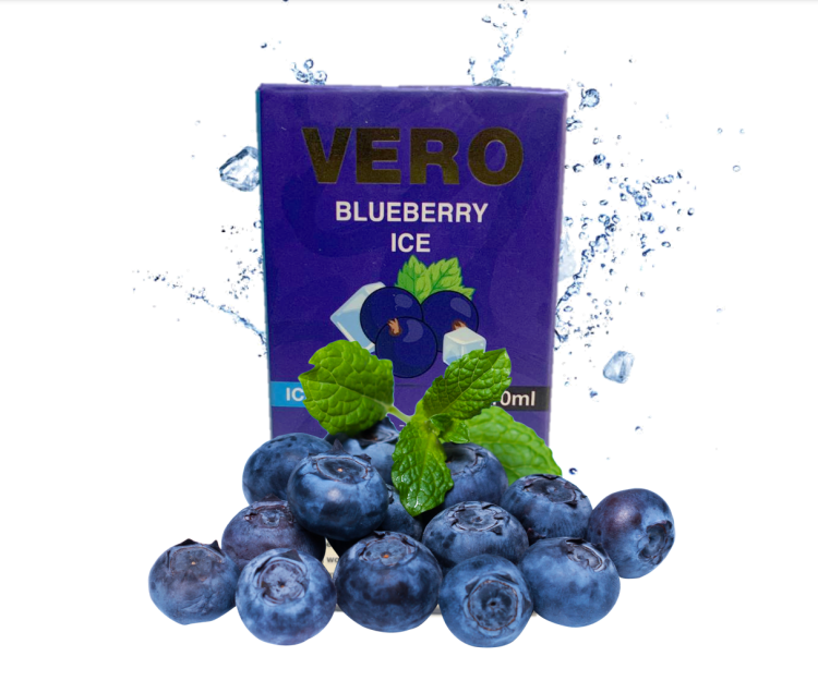 VERO  Blueberry Ice - SaltNic -  Vape Juice - 10ml - 20mg Nicotine 