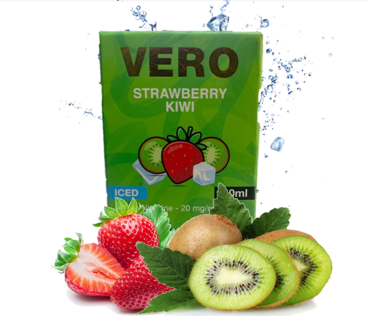 VERO  Strawberry Kiwi Ice - SaltNic -  Vape Juice - 10ml - 20mg Nicotine 