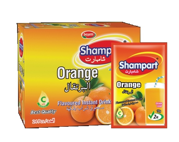 شامبارت عصير برتقال 10 غم*12