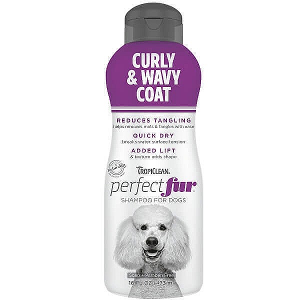 TROPICLEAN PERFECTFUR™ CURLY & WAVY COAT SHAMPOO FOR DOGS