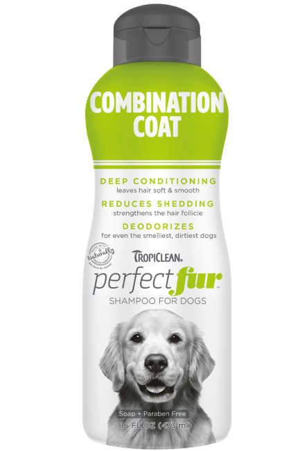 TROPICLEAN PERFECTFUR™ COMBINATION COAT SHAMPOO FOR DOGS