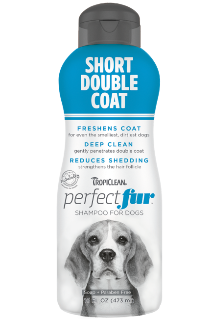 TROPICLEAN PERFECTFUR™ SHORT DOUBLE COAT SHAMPOO FOR DOGS