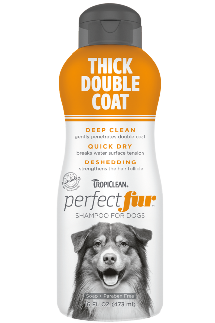 TROPICLEAN PERFECTFUR™ THICK DOUBLE COAT SHAMPOO FOR DOGS