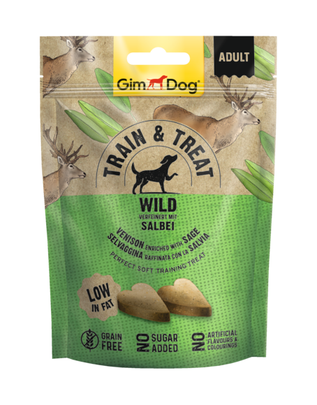 Gim Dog Train & Treat Wild 125g