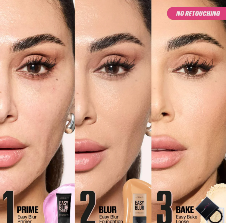Huda Beauty, Easy Blur Silicone-Free Smoothing & Pore-Minimizing Primer