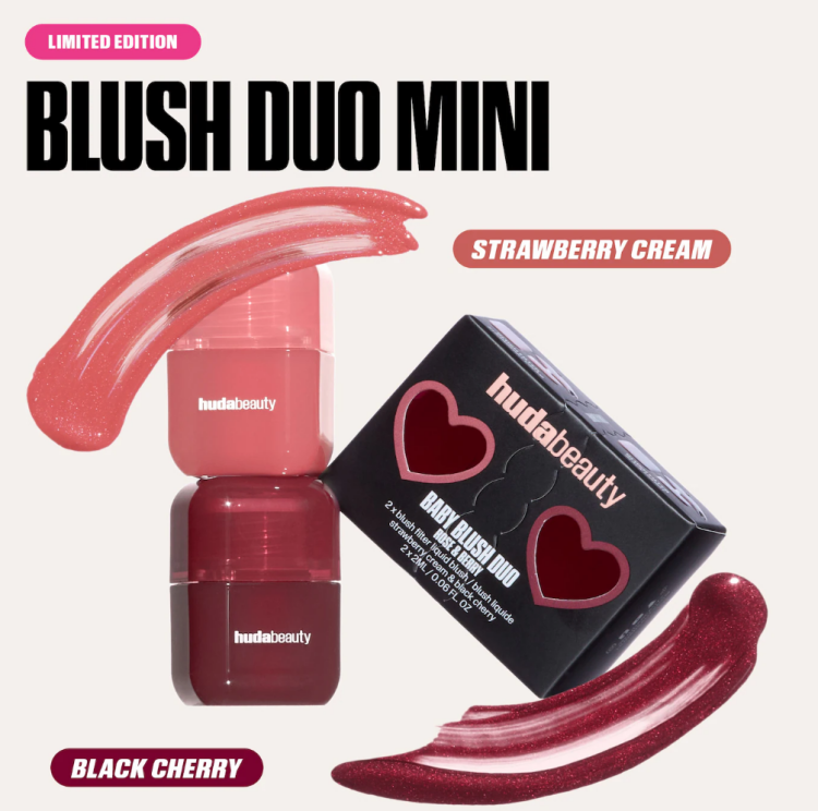 Huda Beauty, Mini Baby Blush Duo Set