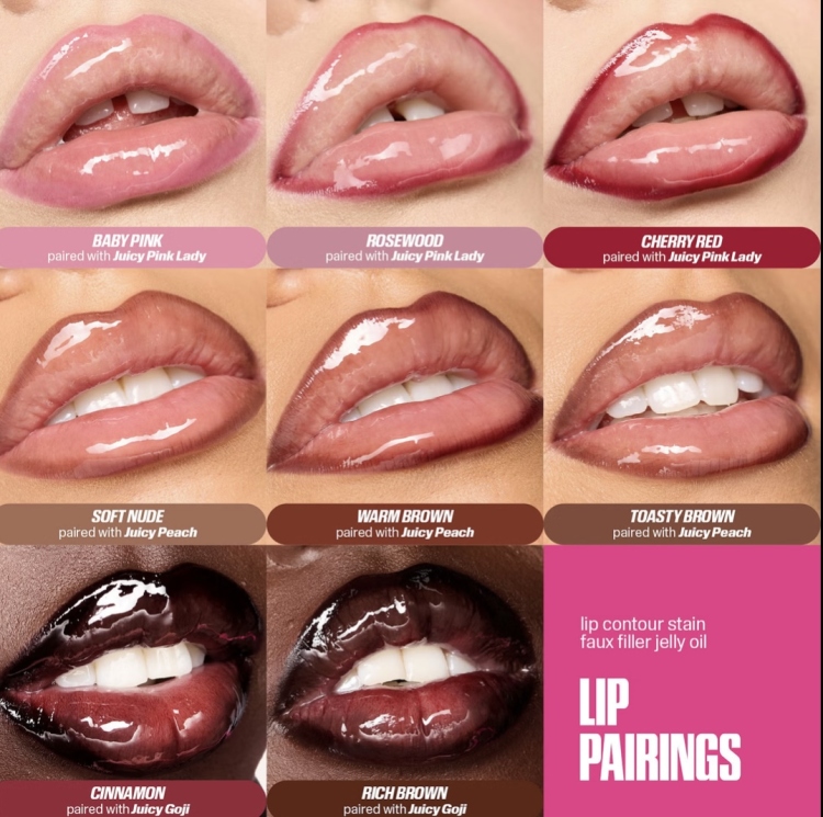 Huda Beauty Lip Contour Stain 1ml (Various Shades)