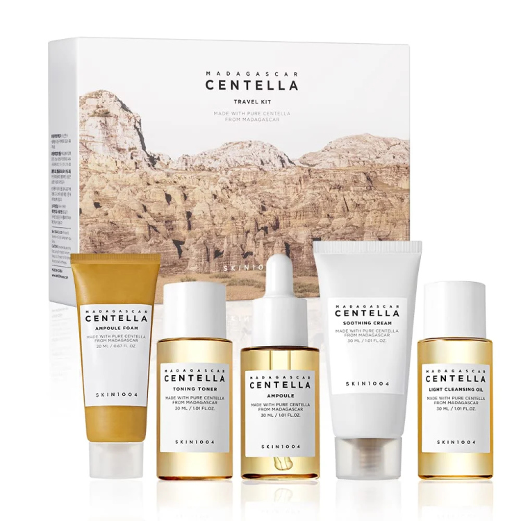 Skin1004 - Madagascar Centella Travel Kit مجموعة السفر سنتيلا مدغشقر