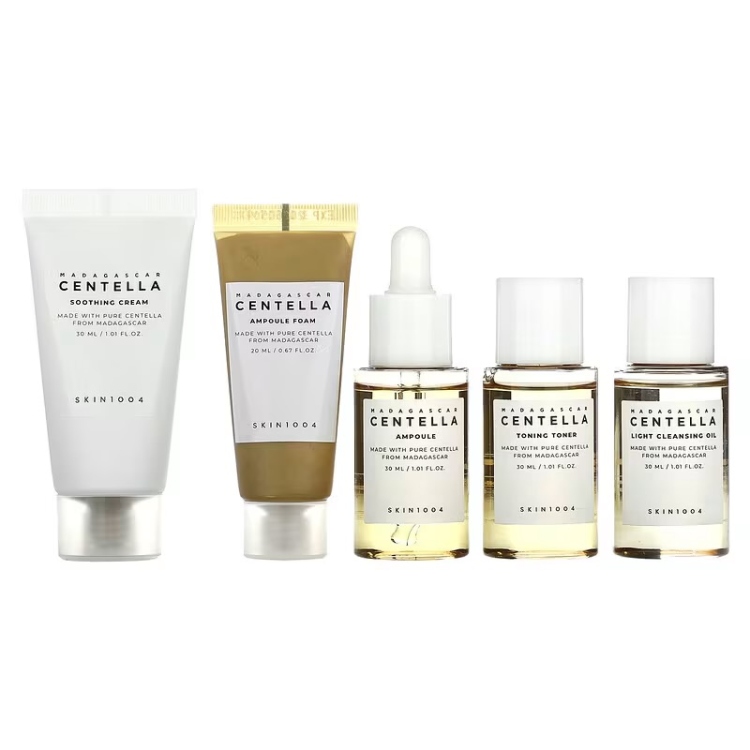 Skin1004 - Madagascar Centella Travel Kit مجموعة السفر سنتيلا مدغشقر