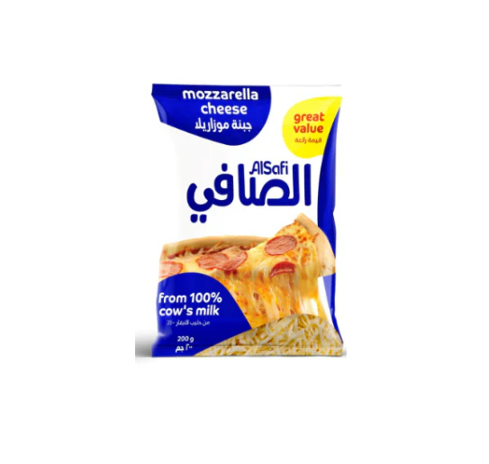 الصافي جبنة موزاريلا 200غرام