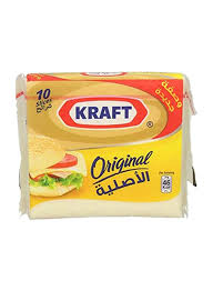 كرافت جبنة شرايح 10 قطع