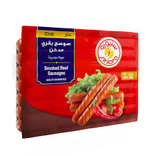 سنيورة نقانق بقري حار