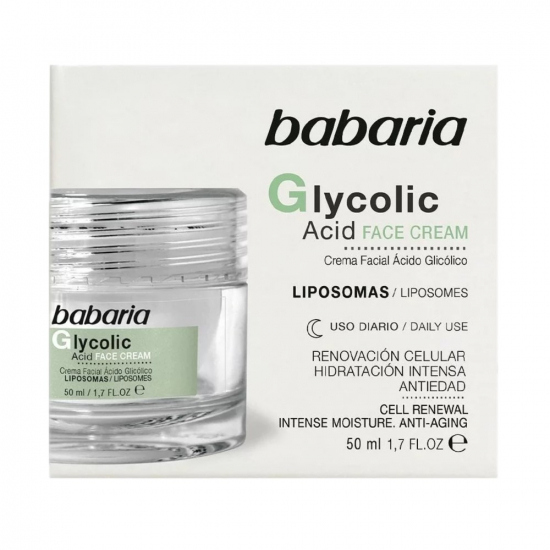 كريم مرطب باباريا  Babaria Glycolic acid cream 