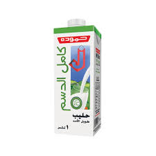 حمودة حليب  طويل الأمد كامل الدسم 1 لتر