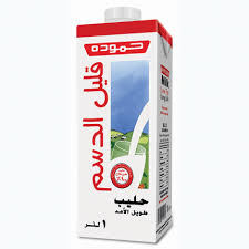 حمودة حليب طويل الأمد قليل الدسم 1 لتر