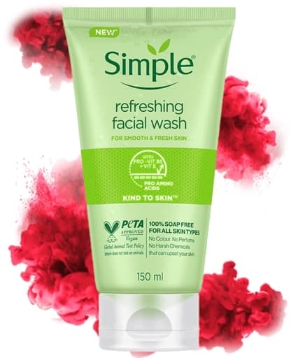 غسول Simple Refreshing Facial wash