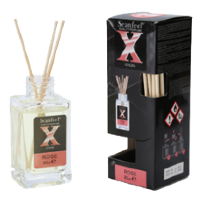 *معطر سيارة عيدان 80غ بنكهة الورد