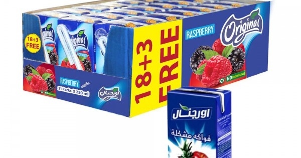 عصير اورجينال 21حبة