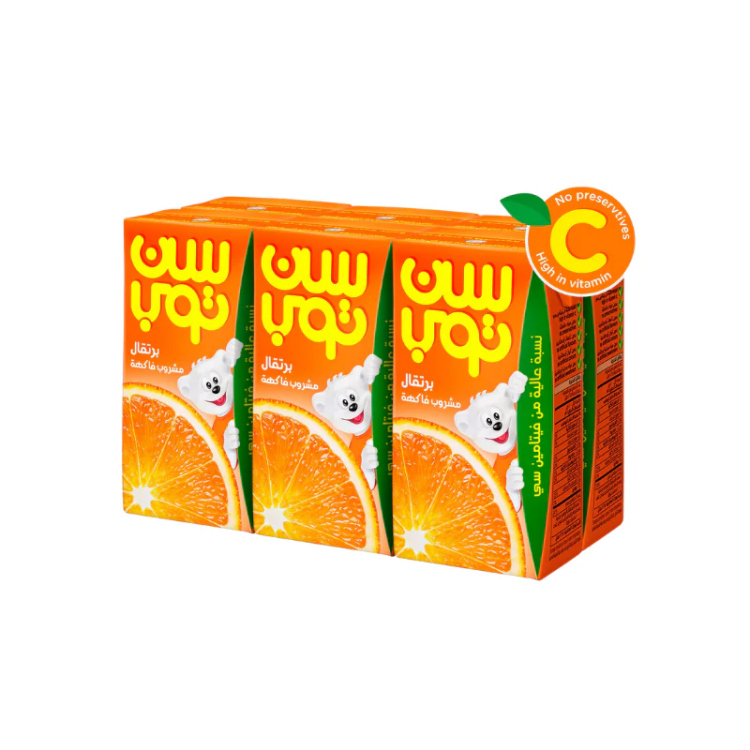 سن توب عصير كبير 6 حبات