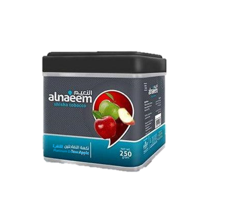 ALNAEEM  Mu'3assel Platinum Double  Apple Flavor - 250 Gr