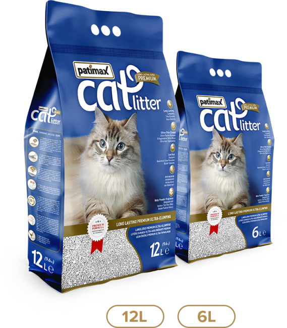 Patimax Premium Ultra Clumping Cat Litter